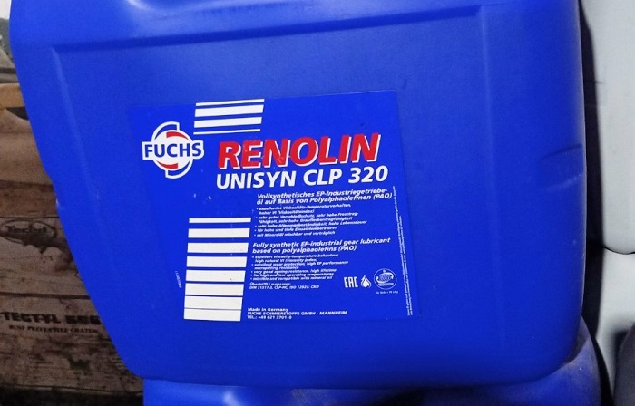 Dầu nhớt Fuchs Renolin Unisyn CLP sử dụng hiệu quả trong các thiết bị bánh răng.